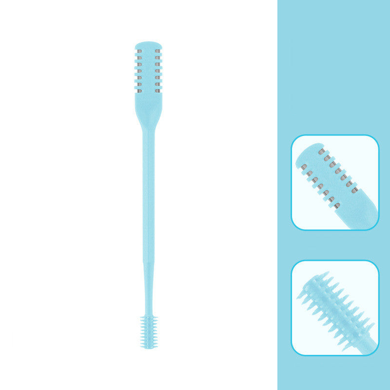 Stainless Steel Double Head Nose Hair Trimmer with Storage Box