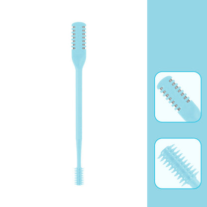 Stainless Steel Double Head Nose Hair Trimmer with Storage Box