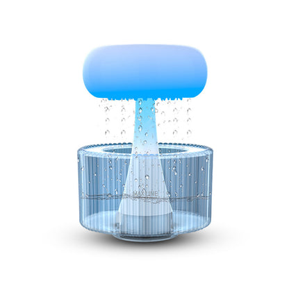 Jellyfish Raindrop Humidifier with 7-Color Light & Aroma Diffuser