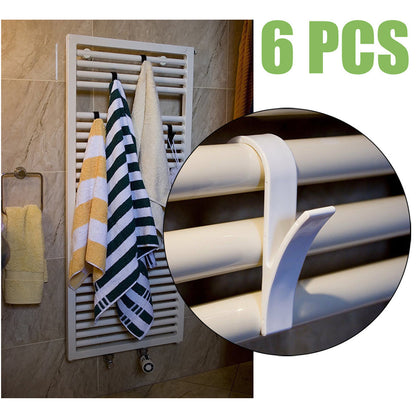 Plastic hook towel rack wardrobe hook