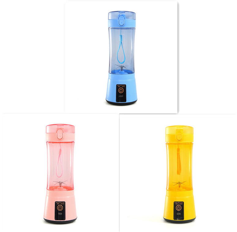 Portable USB Rechargeable Juicer Cup – 380ml Personal Blender