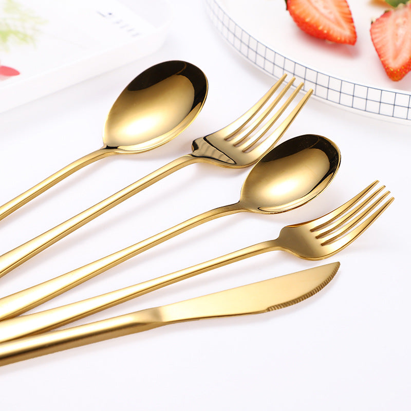 304 Stainless Steel Knife Fork And Spoon Set