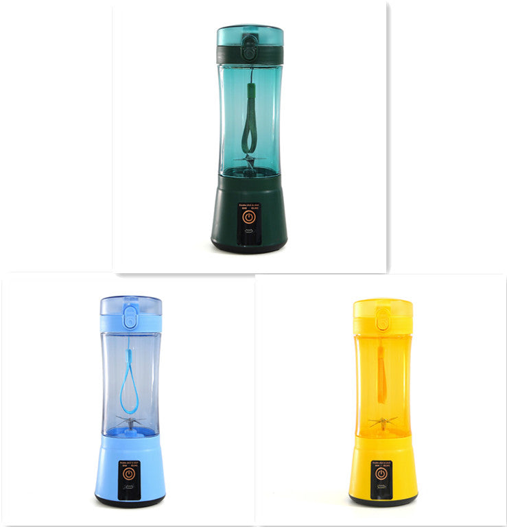 Portable USB Rechargeable Juicer Cup – 380ml Personal Blender