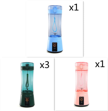 Portable USB Rechargeable Juicer Cup – 380ml Personal Blender