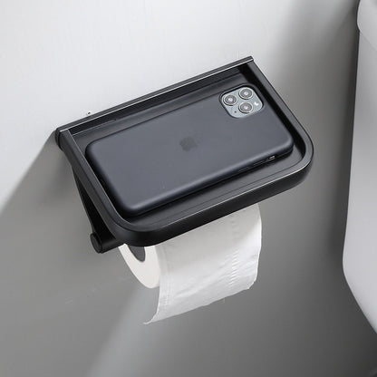Aluminum Thickened Bathroom Toilet Paper Holder