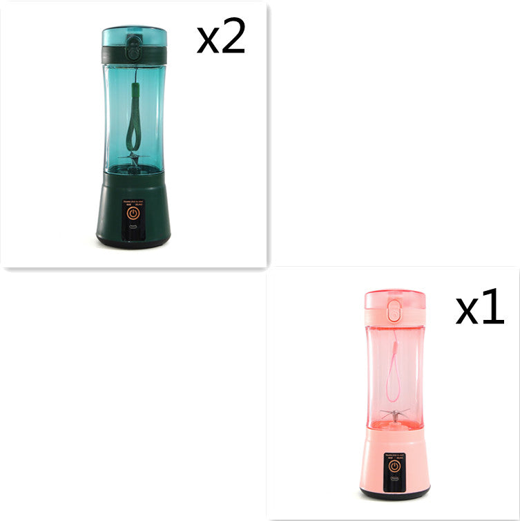 Portable USB Rechargeable Juicer Cup – 380ml Personal Blender
