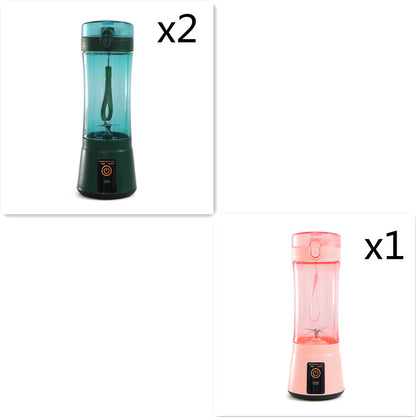 Portable USB Rechargeable Juicer Cup – 380ml Personal Blender