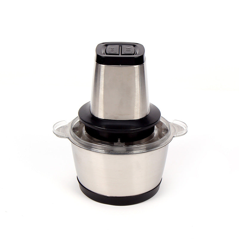 2L Electric Food Chopper – Stainless Steel Meat & Vegetable Processor