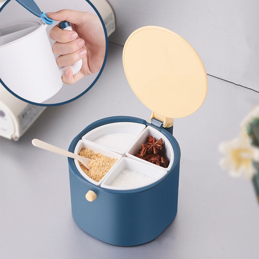 All-in-one Multifunctional Creative Storage Condiment Box