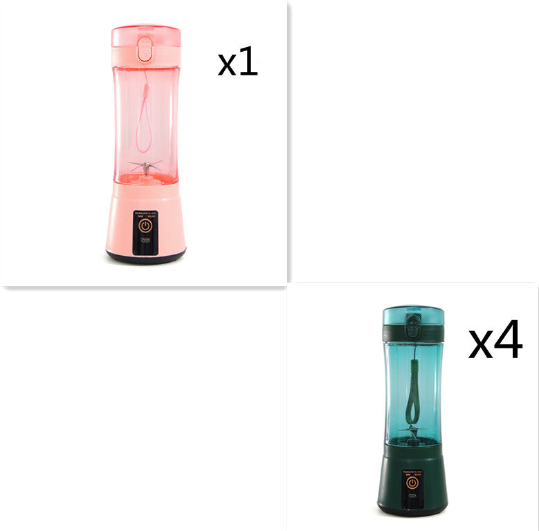 Portable USB Rechargeable Juicer Cup – 380ml Personal Blender