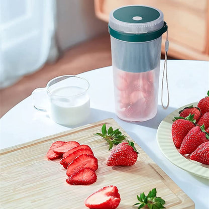 Portable USB Rechargeable Blender Juicer Cup – Multi-Function Smoothie & Fruit Mixer Bottle