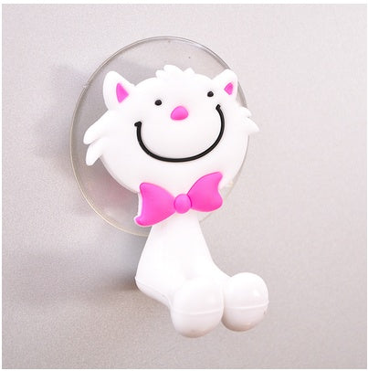 Cute Cartoon Suction Cup Toothbrush Holder Bathroom Bathroom Animal Toothbrush Holders