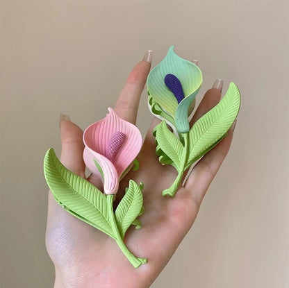 Women's Fashion Temperament Calla Lily Styling Hairpin