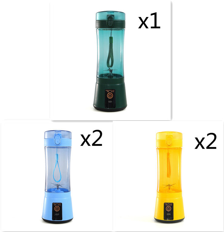 Portable USB Rechargeable Juicer Cup – 380ml Personal Blender