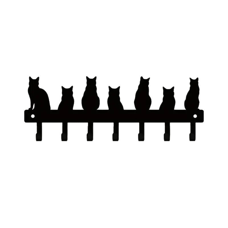 Cat Design Storage Hook Multifunctional Home Decoration Key Holder