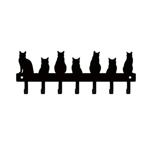 Cat Design Storage Hook Multifunctional Home Decoration Key Holder