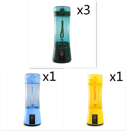 Portable USB Rechargeable Juicer Cup – 380ml Personal Blender