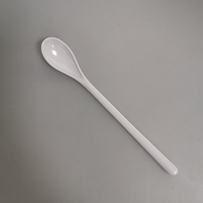 Colored Plastic Long Handle Coffee Spoon Melamine Stirring Spoon Soup Spoon Spoon Stainless Steel Tableware Wholesale
