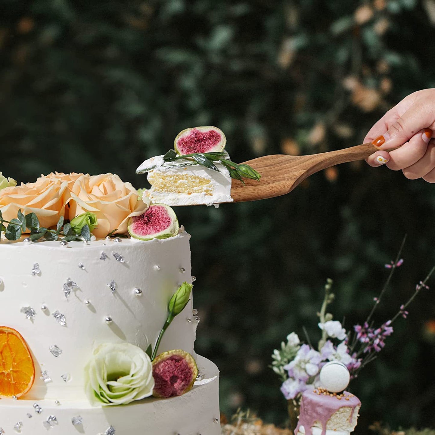 Lettering Wedding Creative Cake Spatula Set Of Two