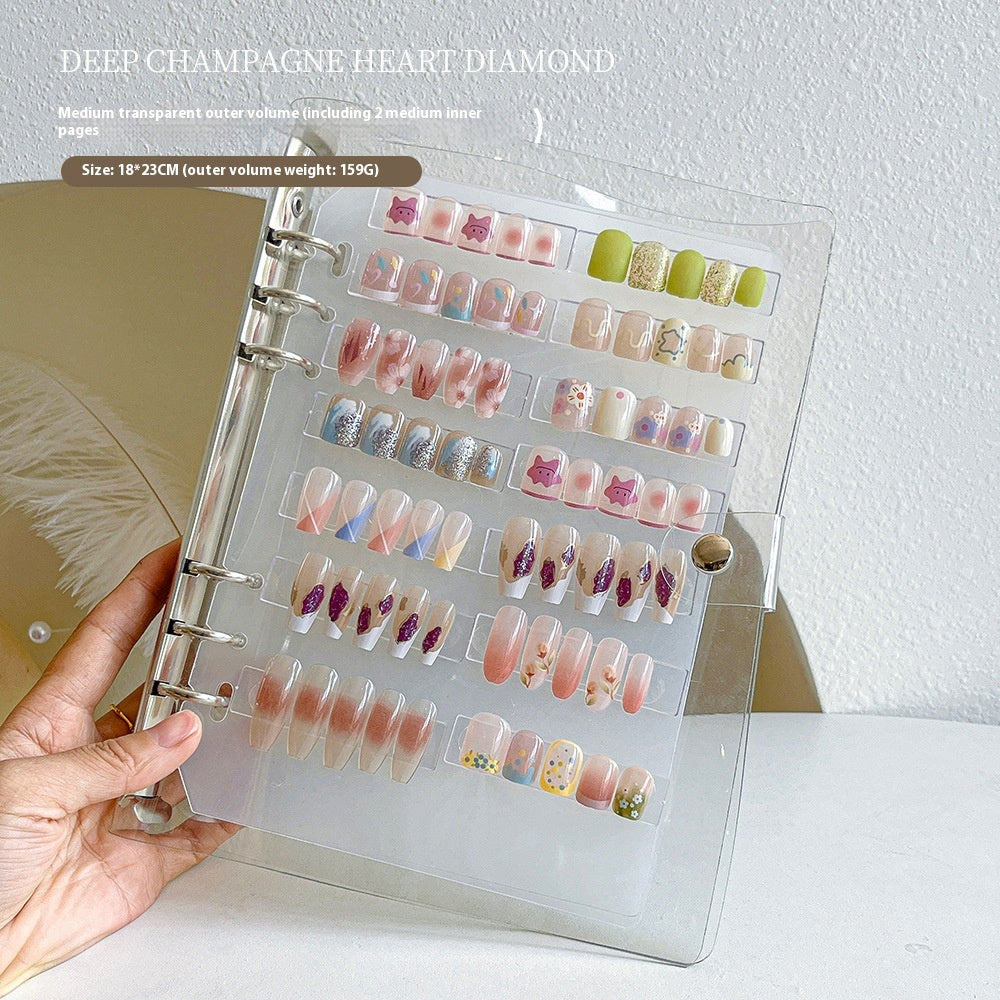 Wear Storage Nail Art Style  Book
