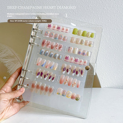 Wear Storage Nail Art Style  Book