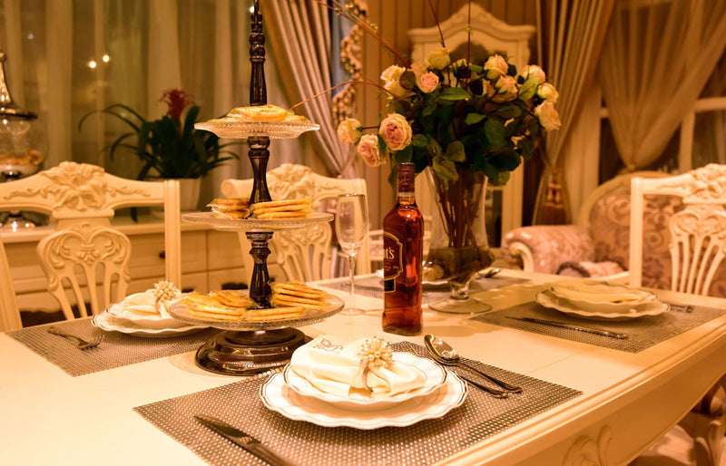Hotel Western Restaurant Strip Golden Napkin Ring Napkin Ring