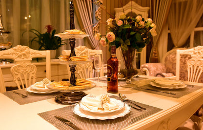 Hotel Western Restaurant Strip Golden Napkin Ring Napkin Ring