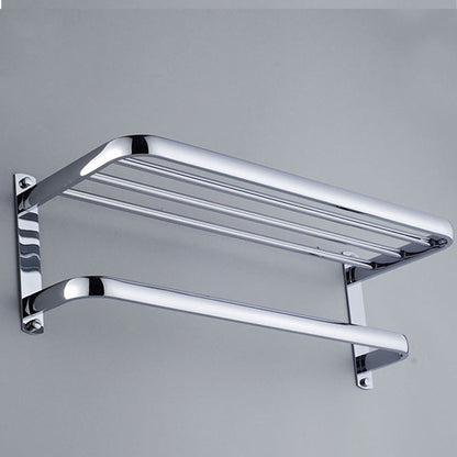Stainless Steel Hooks Suit Bath Towel Rack