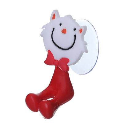 Cute Cartoon Suction Cup Toothbrush Holder Bathroom Bathroom Animal Toothbrush Holders
