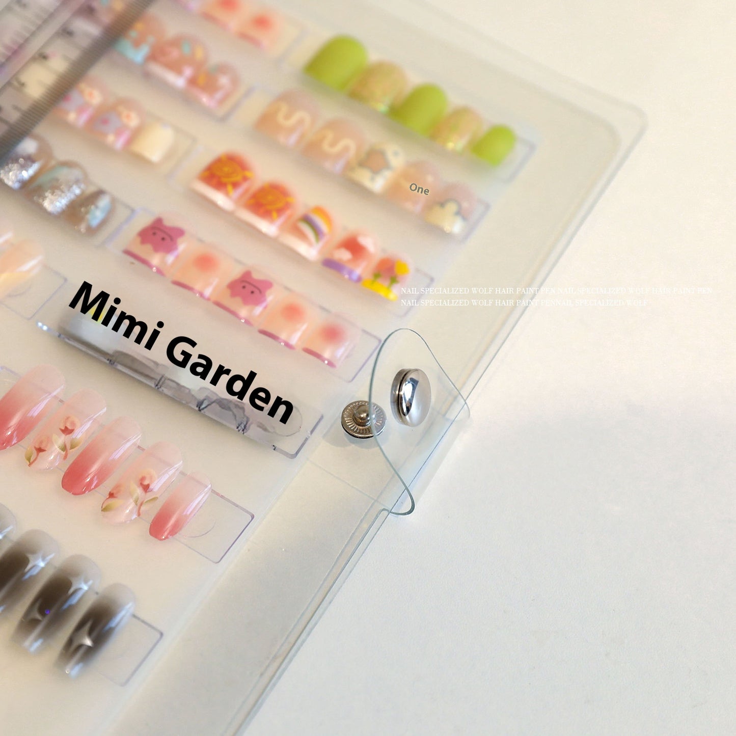 Wear Storage Nail Art Style  Book