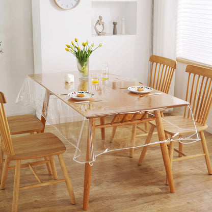 Transparent PVC Thin Waterproof And Oil-proof Tablecloth