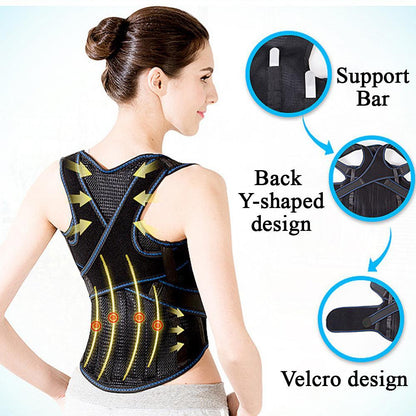 Back & Shoulder Support Brace