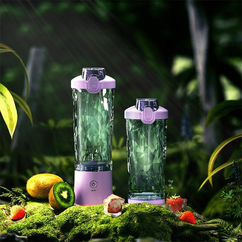 Portable Personal Blender Juicer – 6-Blade Mini Smoothie & Shake Maker