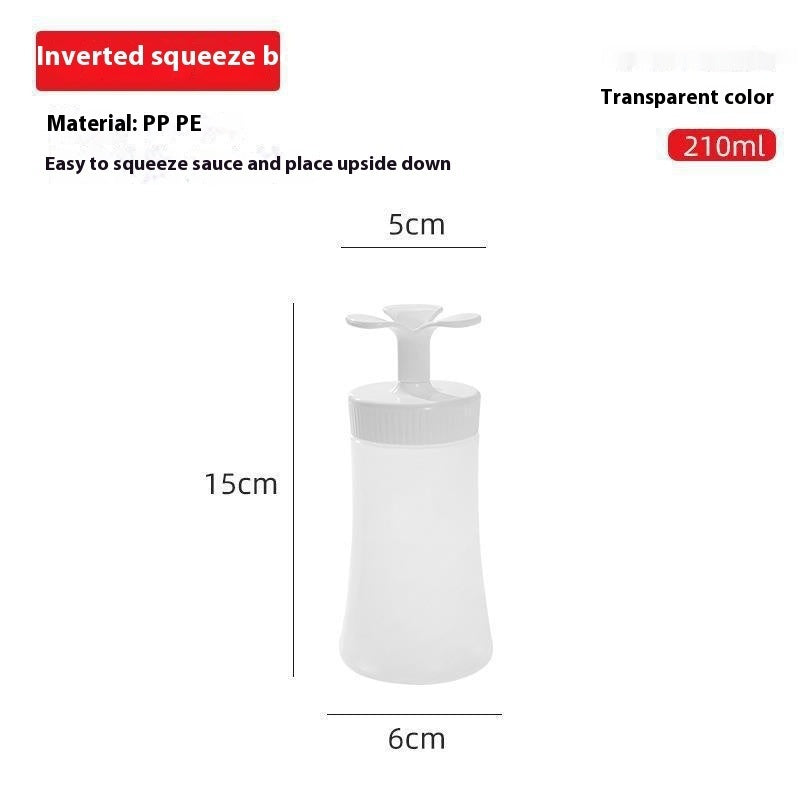 Inverted Jam Squeeze Bottle Household