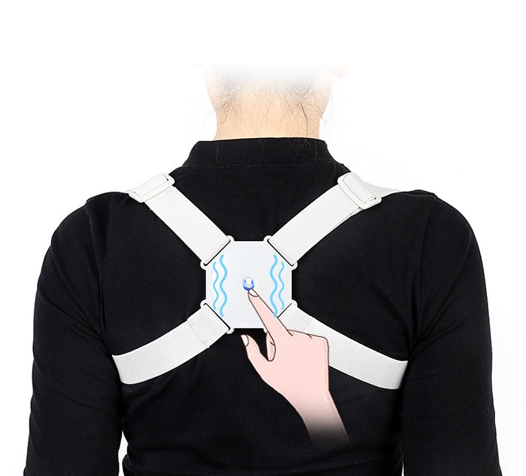 Adjustable Smart Back Support with Posture Reminder