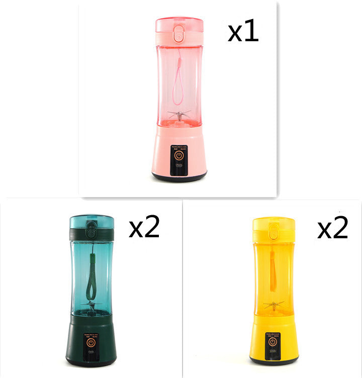 Portable USB Rechargeable Juicer Cup – 380ml Personal Blender
