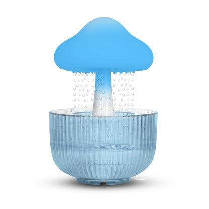Jellyfish Raindrop Humidifier with 7-Color Light & Aroma Diffuser