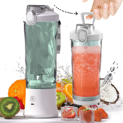 Portable Personal Blender Juicer – 6-Blade Mini Smoothie & Shake Maker
