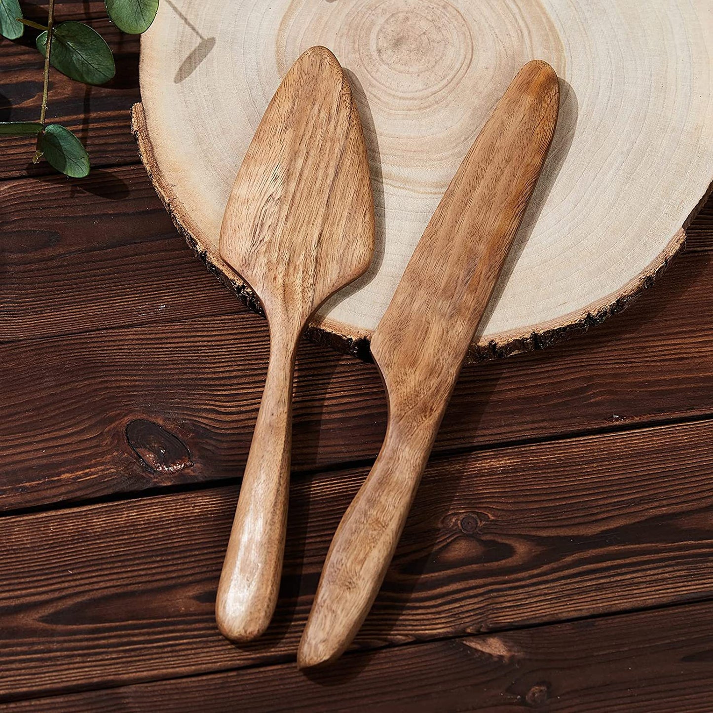 Lettering Wedding Creative Cake Spatula Set Of Two