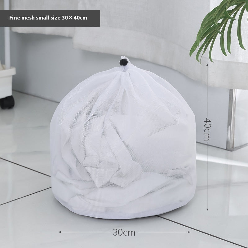Drawstring Laundry Bag Fine Mesh Thick Thick Drawstring