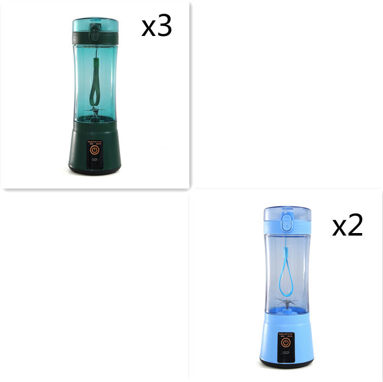 Portable USB Rechargeable Juicer Cup – 380ml Personal Blender