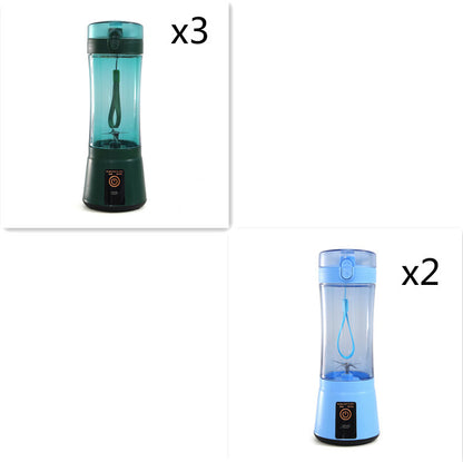 Portable USB Rechargeable Juicer Cup – 380ml Personal Blender
