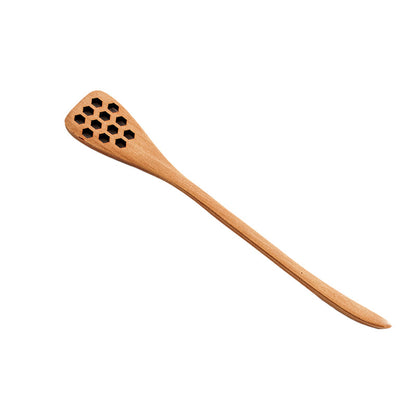 Environmentally Friendly Nanmu Long Handle Spoon