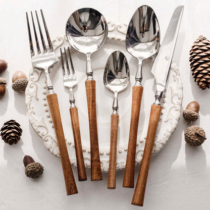 304 Stainless Steel Ins French Knife Fork And Spoon Retro Style