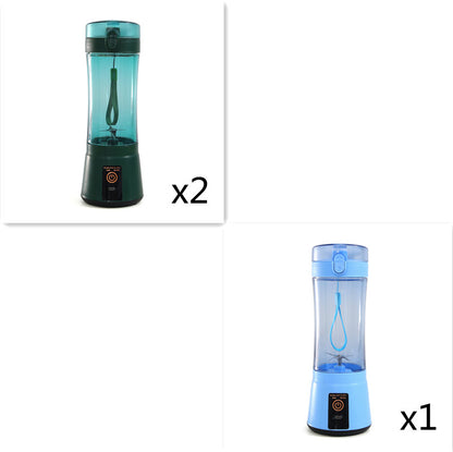 Portable USB Rechargeable Juicer Cup – 380ml Personal Blender