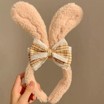 Cute Face Wash Hair Bands Female Cartoon Headwear Hair Band Headband Apply