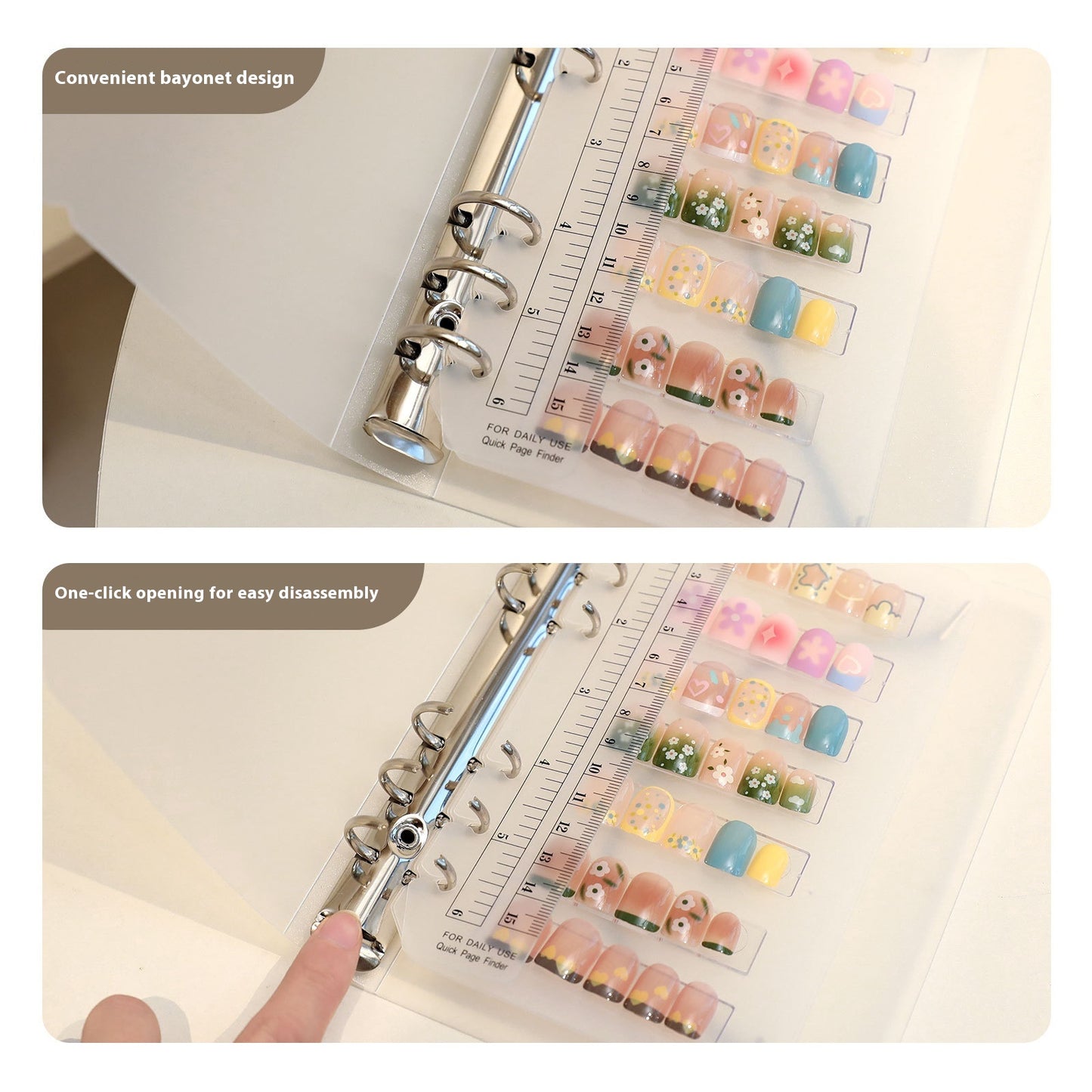 Wear Storage Nail Art Style  Book