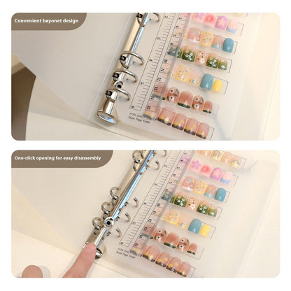 Wear Storage Nail Art Style  Book