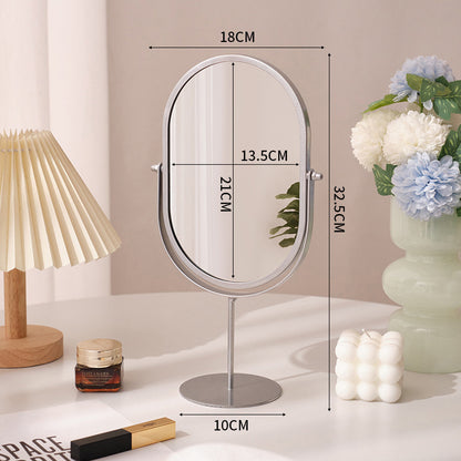 Household Lightweight Desktop Makeup Mirror for Bedroom Dressing Table