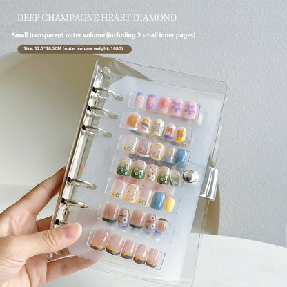 Wear Storage Nail Art Style  Book